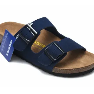 Birkenstock Arizona Navy Suede sandales casual