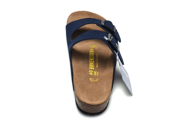 Birkenstock Arizona Navy Suede sandales casual 5