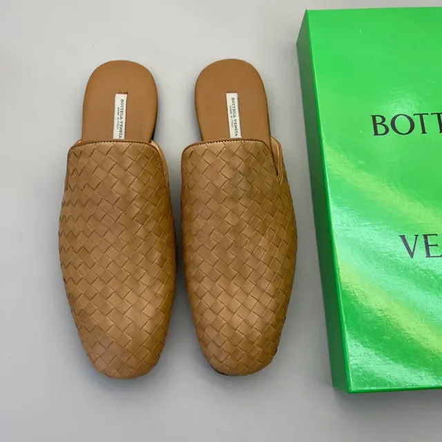 Bottega Veneta Andiamo Tan Intrecciato Mocassins Tressés 3