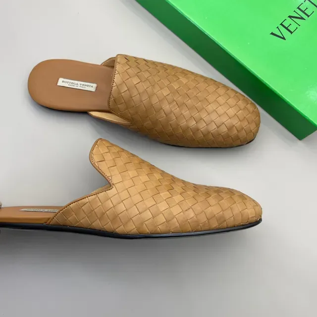 Bottega Veneta Andiamo Tan Intrecciato Mocassins Tressés 6