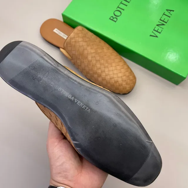 Bottega Veneta Andiamo Tan Intrecciato Mocassins Tressés 8