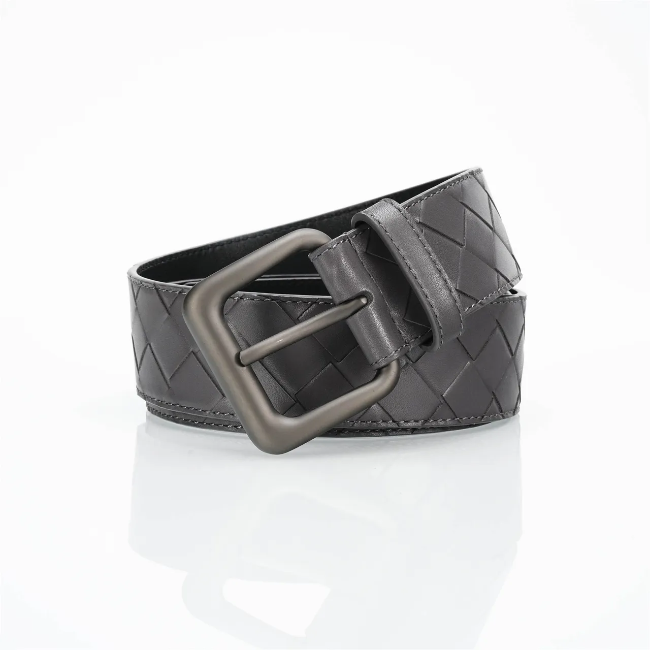Bottega Veneta Cassette Intrecciato Cinto de couro 4