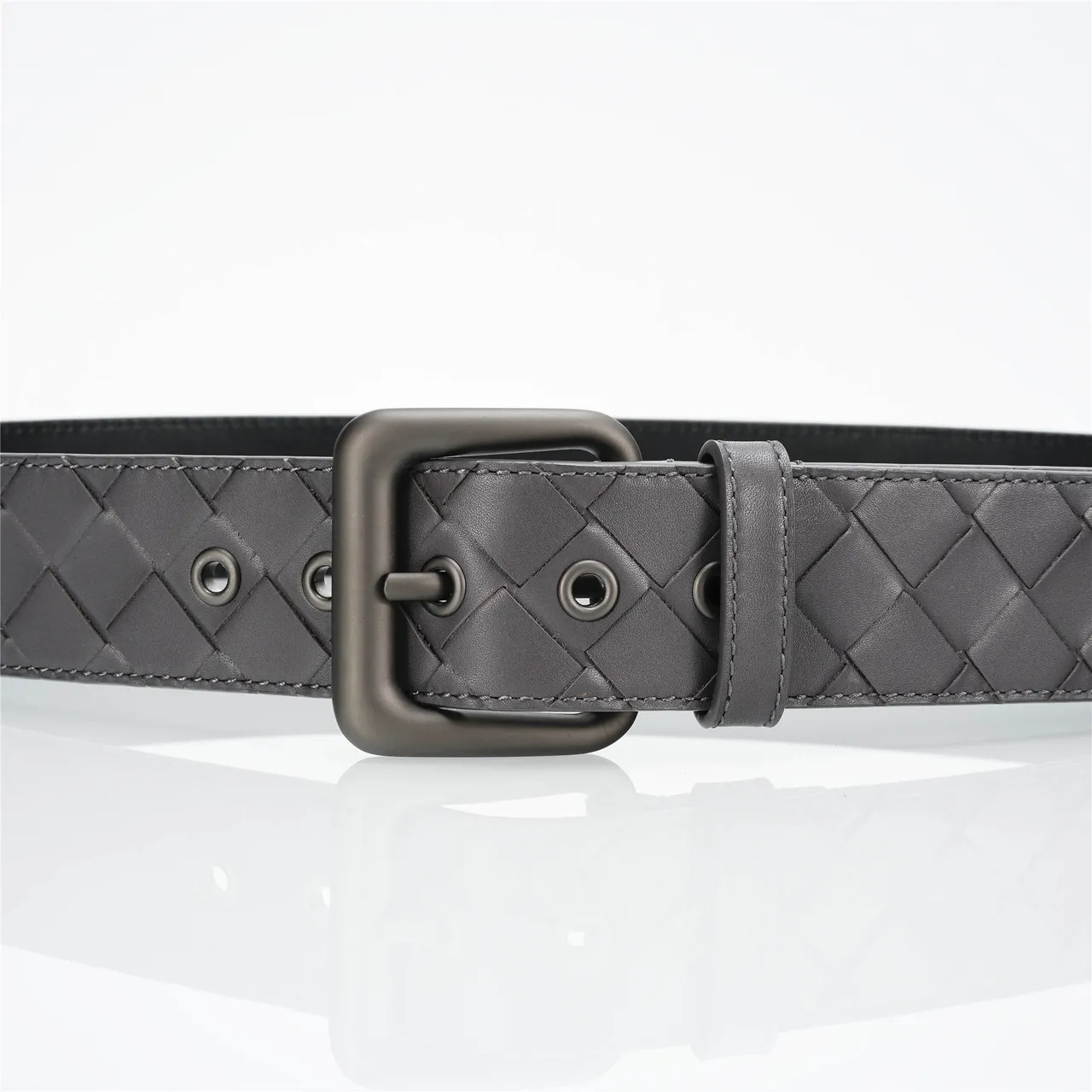 Bottega Veneta Cassette Intrecciato Cinto de couro 8