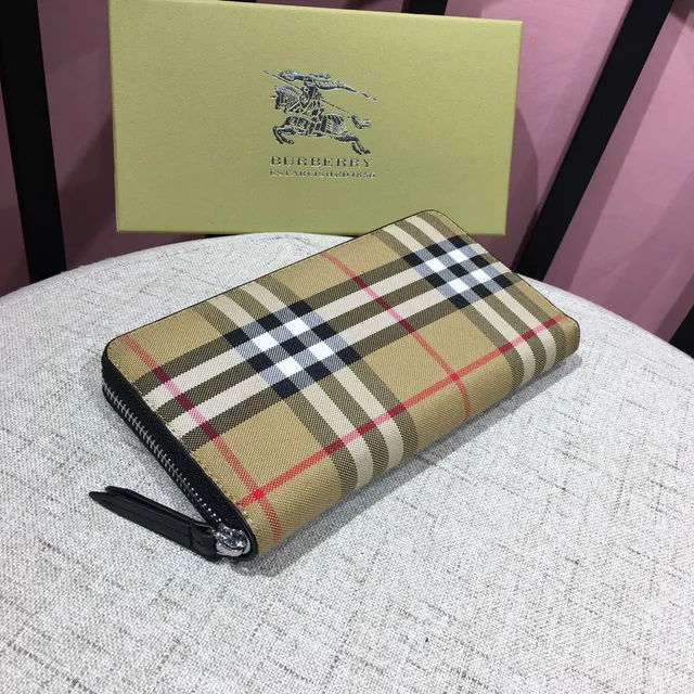 Burberry Nova Check Long Wallet 5