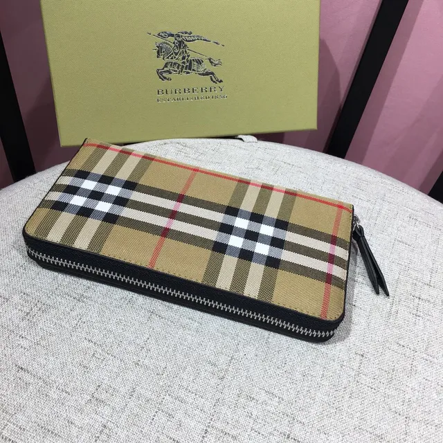 Burberry Nova Check Long Wallet 6