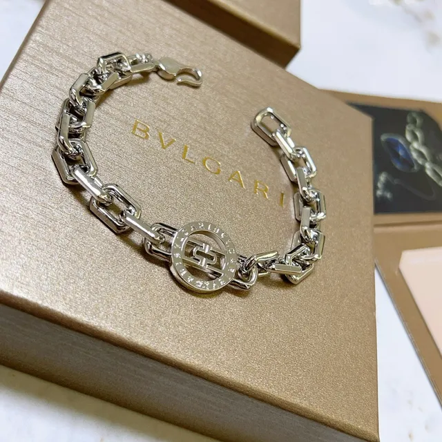 Bvlgari B.zero1 Rock Silver-Tone Chunky Link Bracelet 3