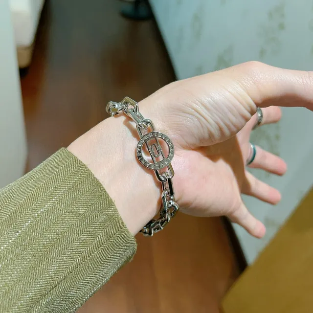 Bvlgari B.zero1 Rock Silver-Tone Chunky Link Bracelet 7
