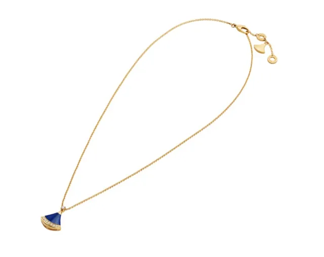 Bvlgari Divas' Dream Collier à l'émail bleu et diamants 9
