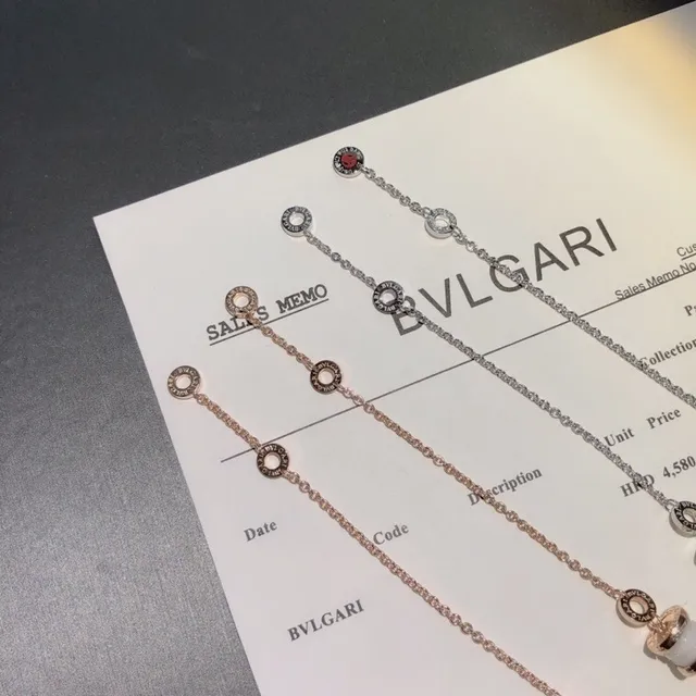Bvlgari সোনা রূপা চেইন-লিংক মাল্টি-টোন মেটাল ব্রেসলেট 3