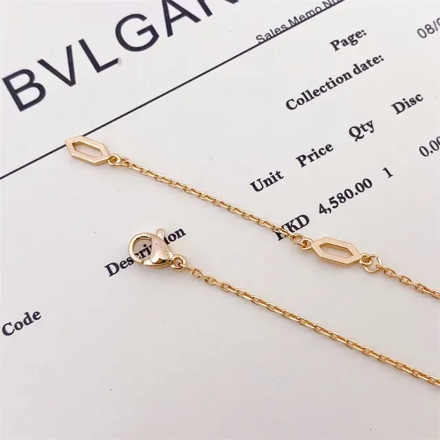 Bvlgari Serpenti Snake-Head Pavé Crystal Gold-Tone Necklace 2