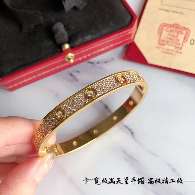 Cartier Juste un Clou Pavé-Set কঠোর ব্যাঙ্গল ব্রেসলেট 2