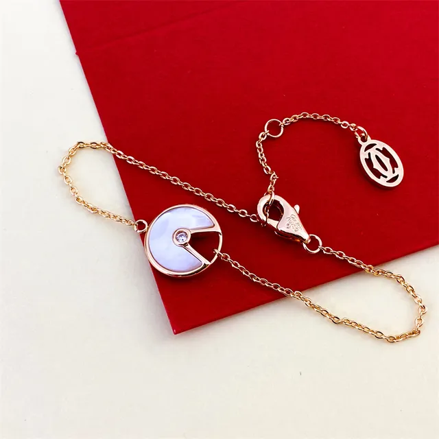 Bracelet Cartier Juste un Clou en émail rouge avec diamants 5