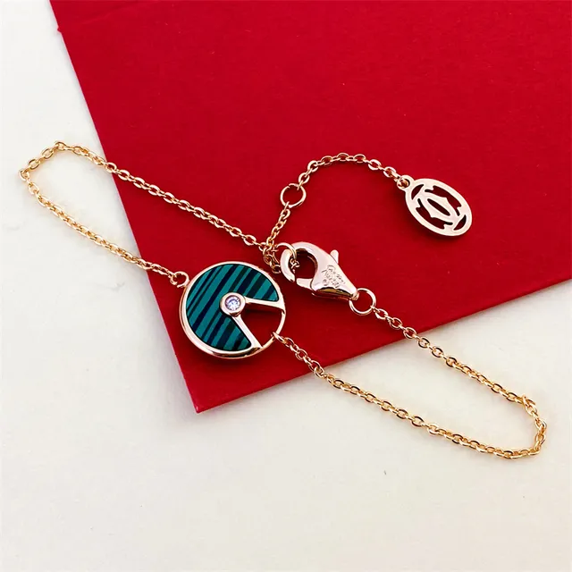 Bracelet Cartier Juste un Clou en émail rouge avec diamants 6