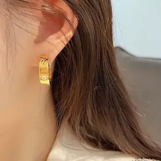 Cartier Love خاتم ذهبي بحجر واحد