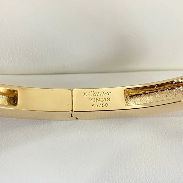 Cartier Panthère or et argent Pavé-Set motif tête de panthère bracelet 5