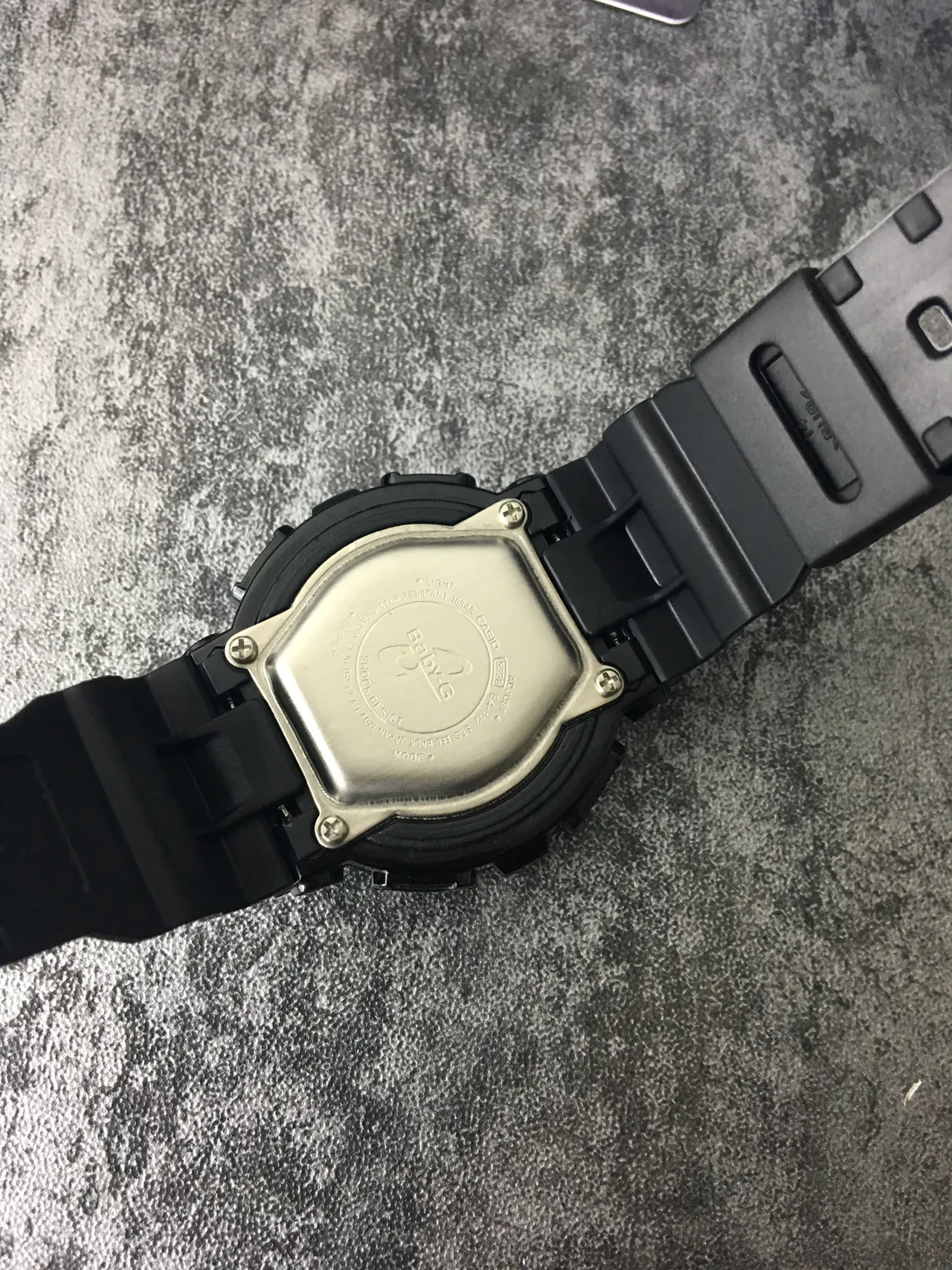 Casio Black Red Rugged Multi-Layered Bezel Analog-Digital Hybrid Dial Watch 3