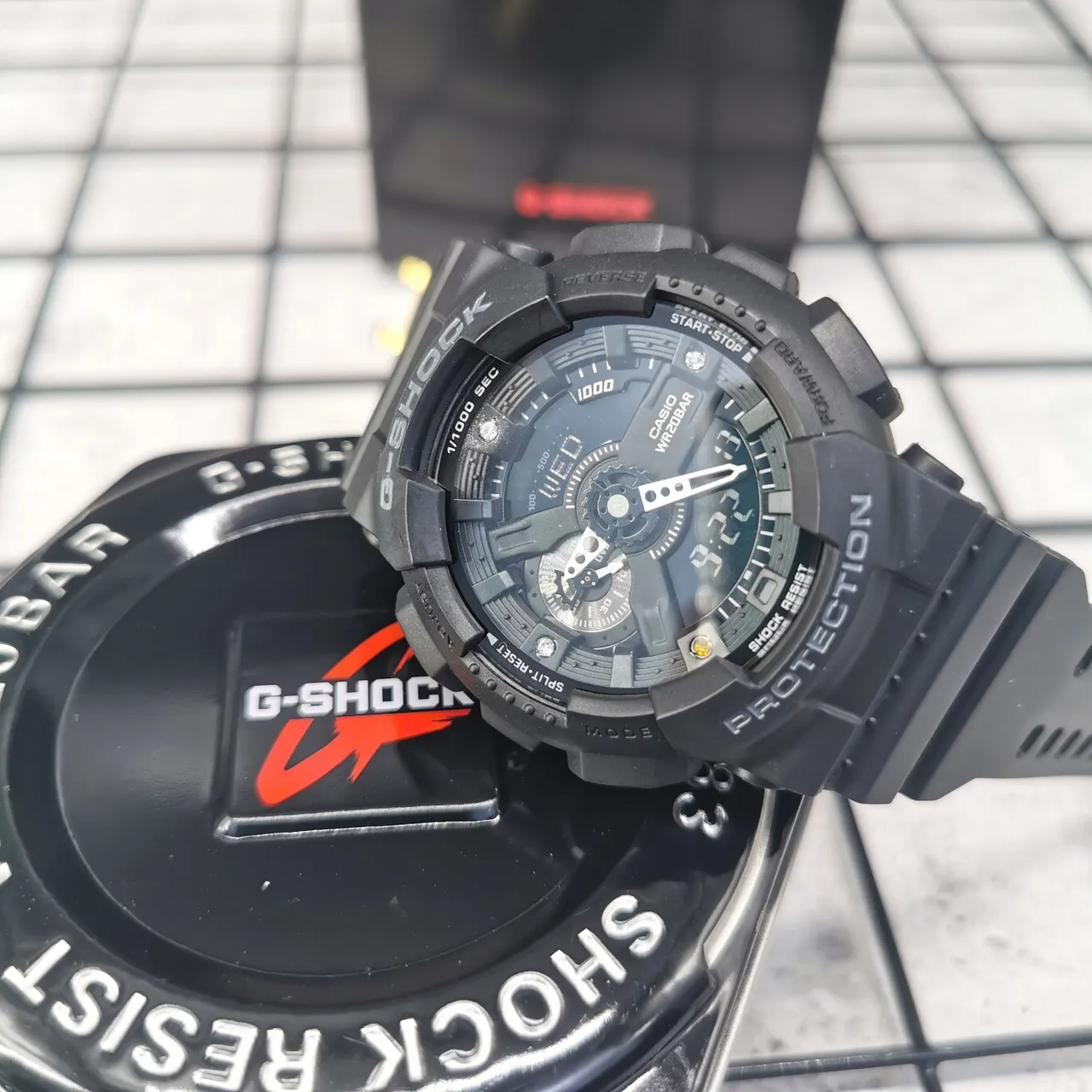Casio G-Shock GA-110 Black Analog-Digital Sports Watch 2