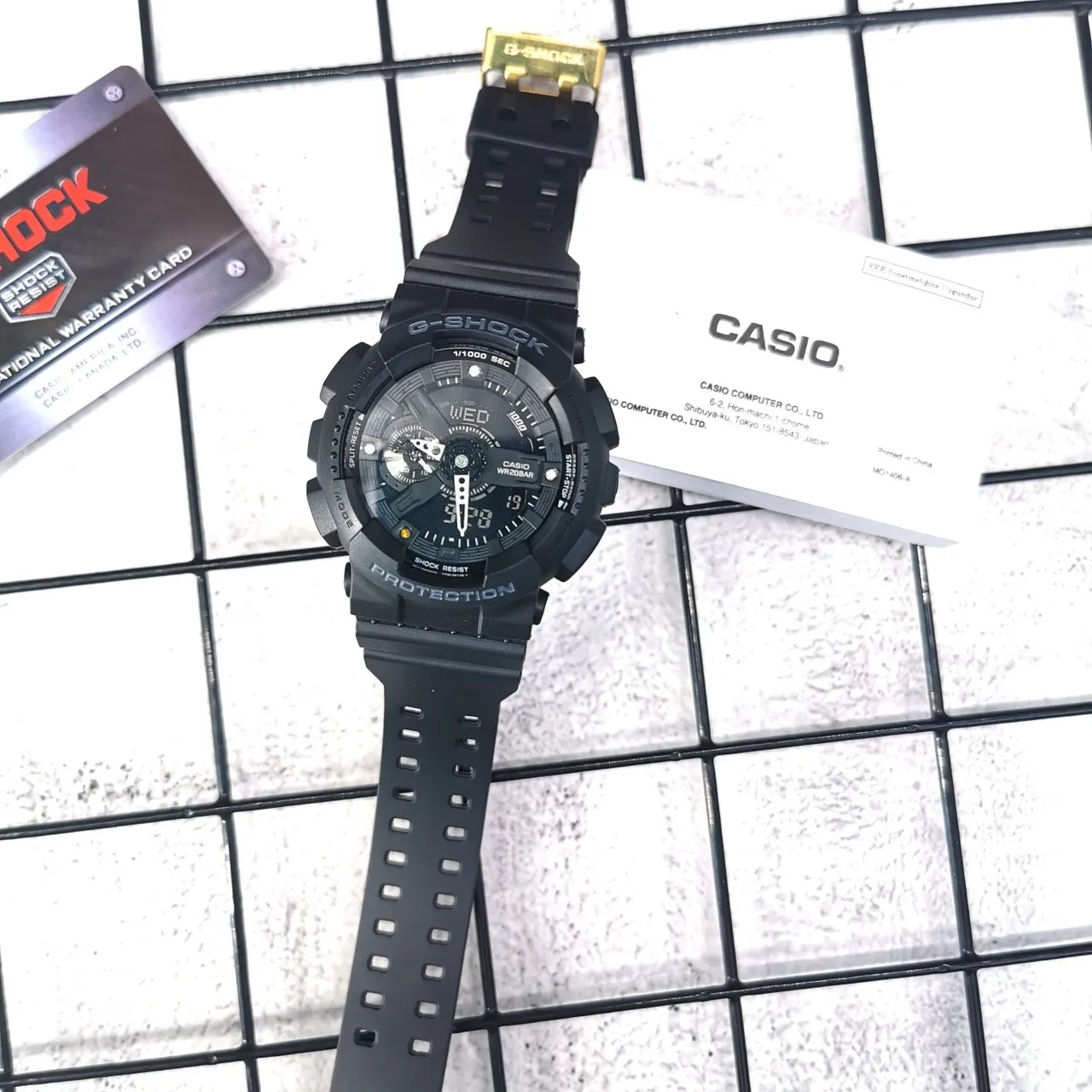 Casio G-Shock GA-110 Black Analog-Digital Sports Watch 4