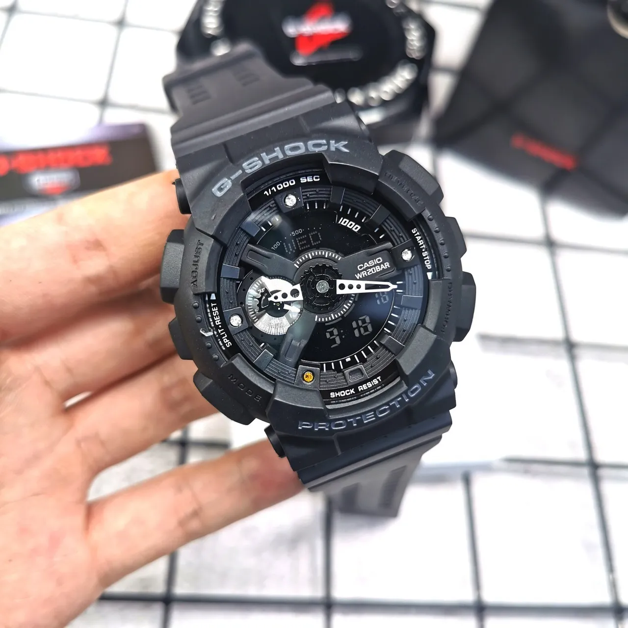 Casio G-Shock GA-110 Black Analog-Digital Sports Watch 5