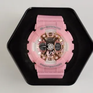 Casio G-Shock GA-110 rosa dorado analógico-digital reloj deportivo