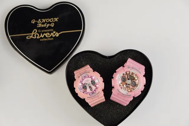 Casio G-Shock GA-110 or rose analogique-digital montre sportive 2