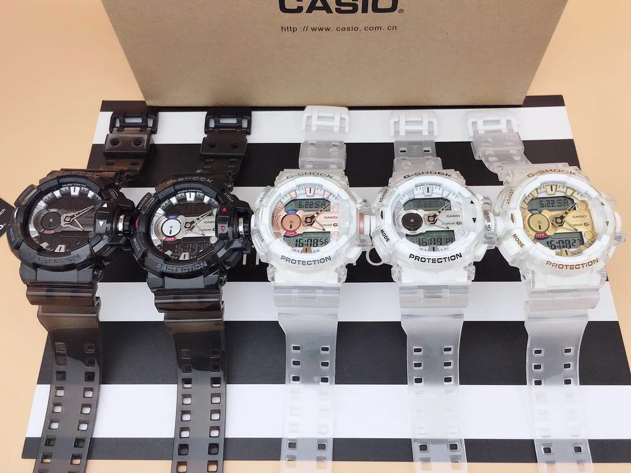 Casio G-Shock GA-2100 Preto Resina Híbrido Relógio Esportivo 2