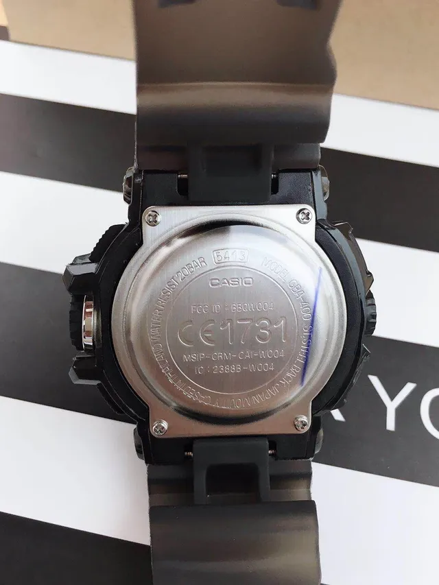 Casio G-Shock GA-2100 Preto Resina Híbrido Relógio Esportivo 5