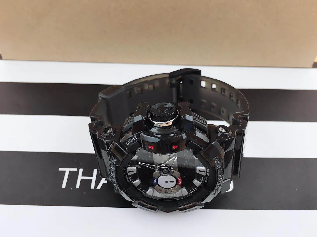 Casio G-Shock GA-2100 Preto Resina Híbrido Relógio Esportivo 7
