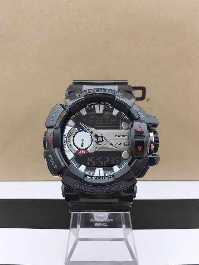 Casio G-Shock GA-2100 Preto Resina Híbrido Relógio Esportivo 9