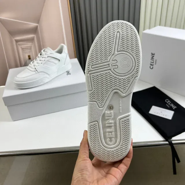 Celine CT-01 Z Trainer Sneakers Lifestyle Blanc Monochrome 2
