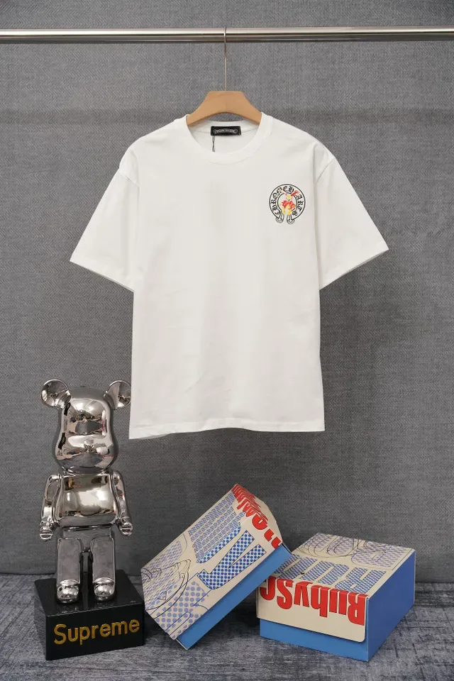 Chrome Hearts Graphic Rabbit Circle Logo White T-Shirt 2