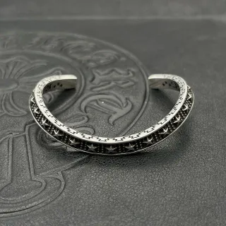Chrome Hearts Lightning Star কাফ ব্রেসলেট