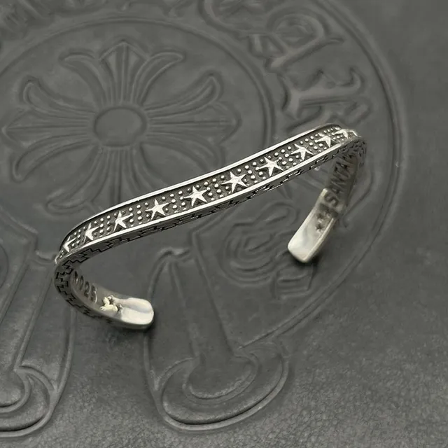 Chrome Hearts Lightning Star bracelet manchette 5