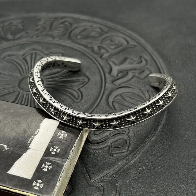 Chrome Hearts Lightning Star bracelet manchette 7
