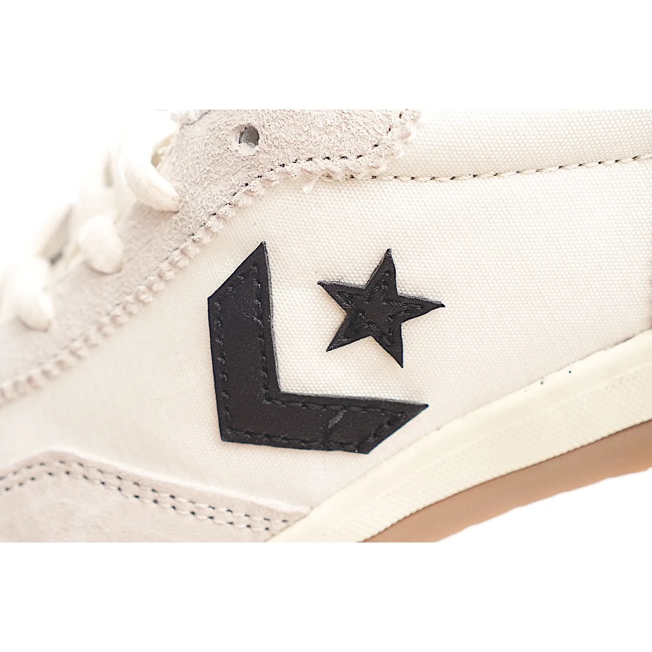 Converse One Star Off-White Black Gum Lifestyle Sneakers 2