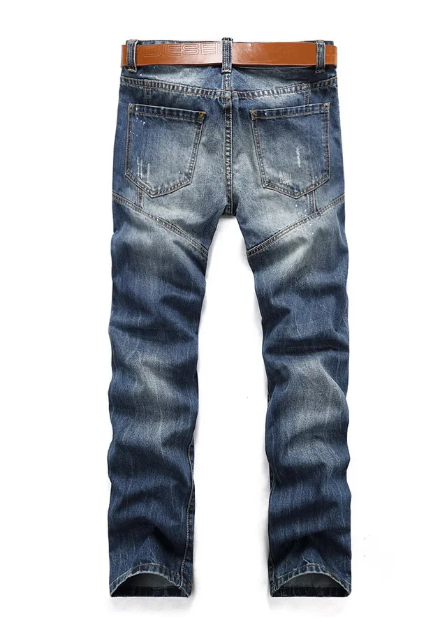 Diesel Distressed Slim-Fit Faded Wash Jeans 13