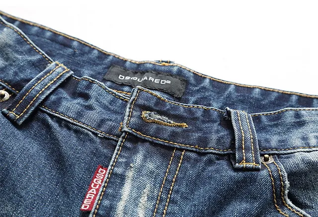 Diesel Distressed Slim-Fit Faded Wash Jeans 14