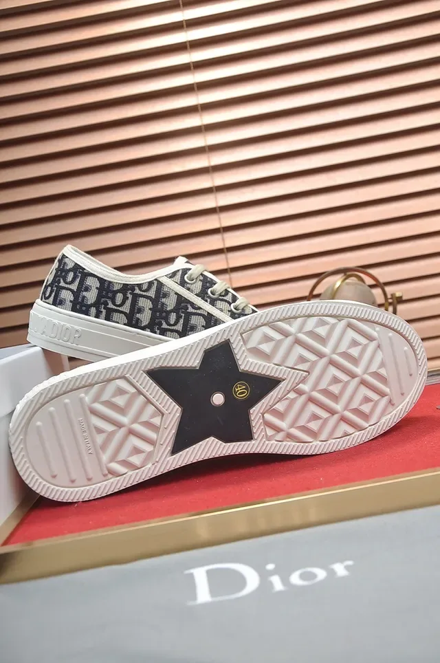 أحذية رياضية Dior B-Series Monogram Canvas Low-Top Lifestyle 3