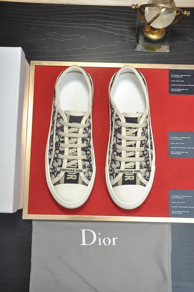 أحذية رياضية Dior B-Series Monogram Canvas Low-Top Lifestyle 5