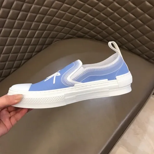 Dior B23 Light Blue Slip-On Lifestyle Sneakers 9