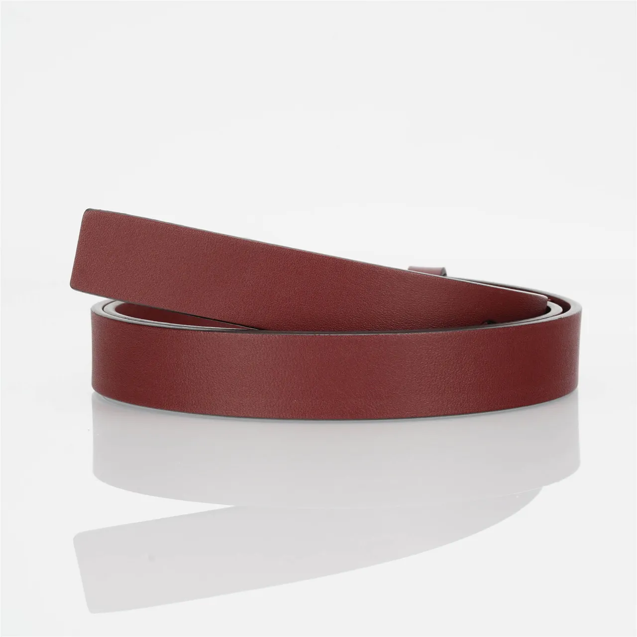 Dior CD Belt Burgundy Gold-Tone Leather Belt 3