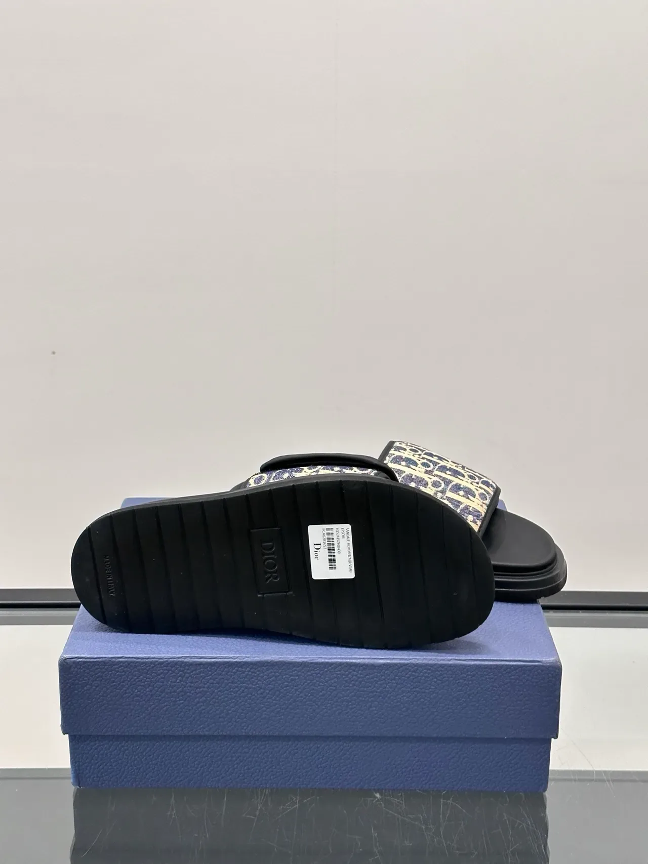 Dior Slide Monogram Strap Slippers 3