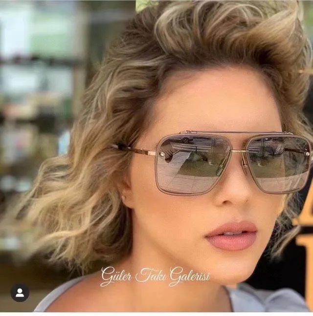 DITA DITAMATIC Rose Gold Gradient Sunglasses 2