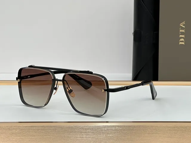 DITA DITAMATIC Rose Gold Gradient Sunglasses 6