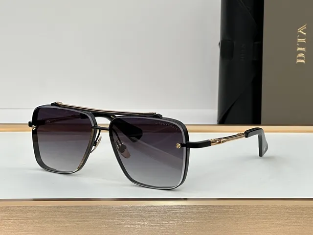 DITA DITAMATIC Rose Gold Gradient Sunglasses 7