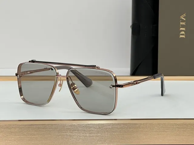 DITA DITAMATIC Rose Gold Gradient Sunglasses 9