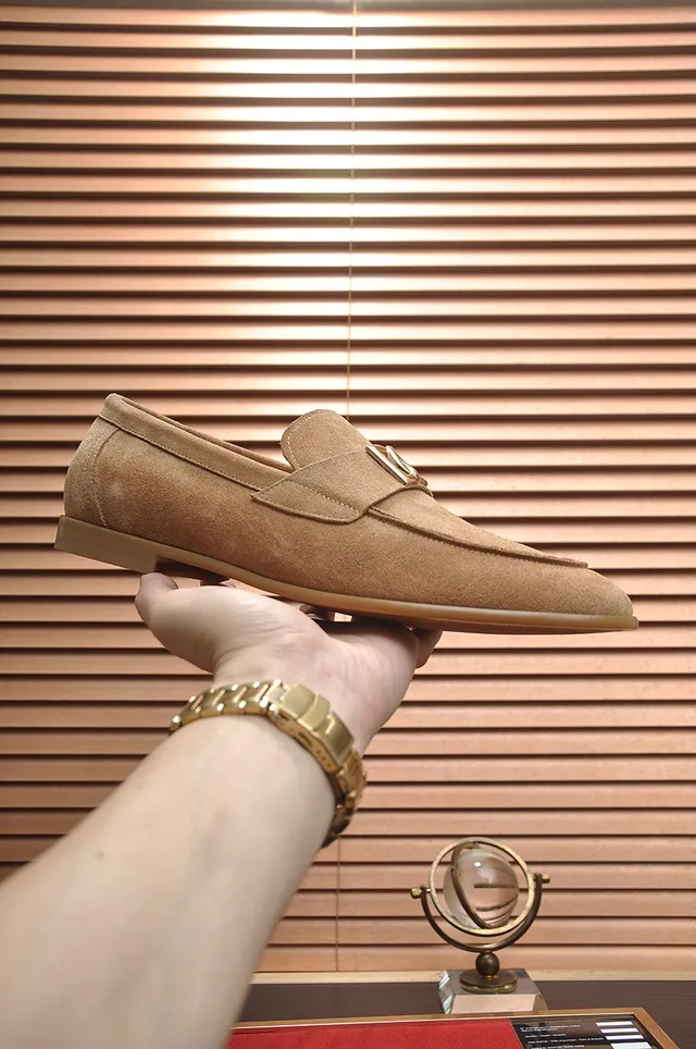 Dolce & Gabbana Portofino Mocassins de camurça tan com mors 4