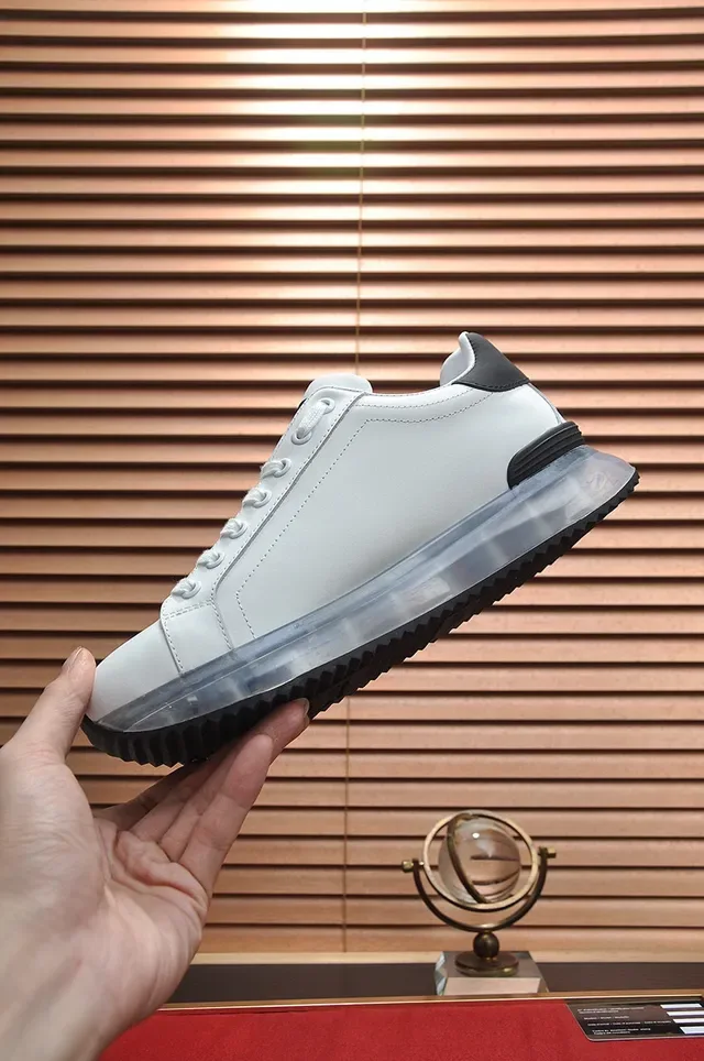 Dolce & Gabbana DG Run Low sneakers lifestyle brancos pretos transparentes 6