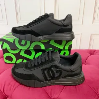 Dolce & Gabbana DG Runner 黑色生活方式运动鞋