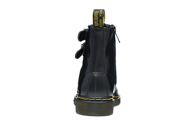Dr. Martens 1460 Harness Botas de Cuero Negro Martin 5